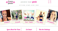 Desktop Screenshot of fitnessfoodiesite.com
